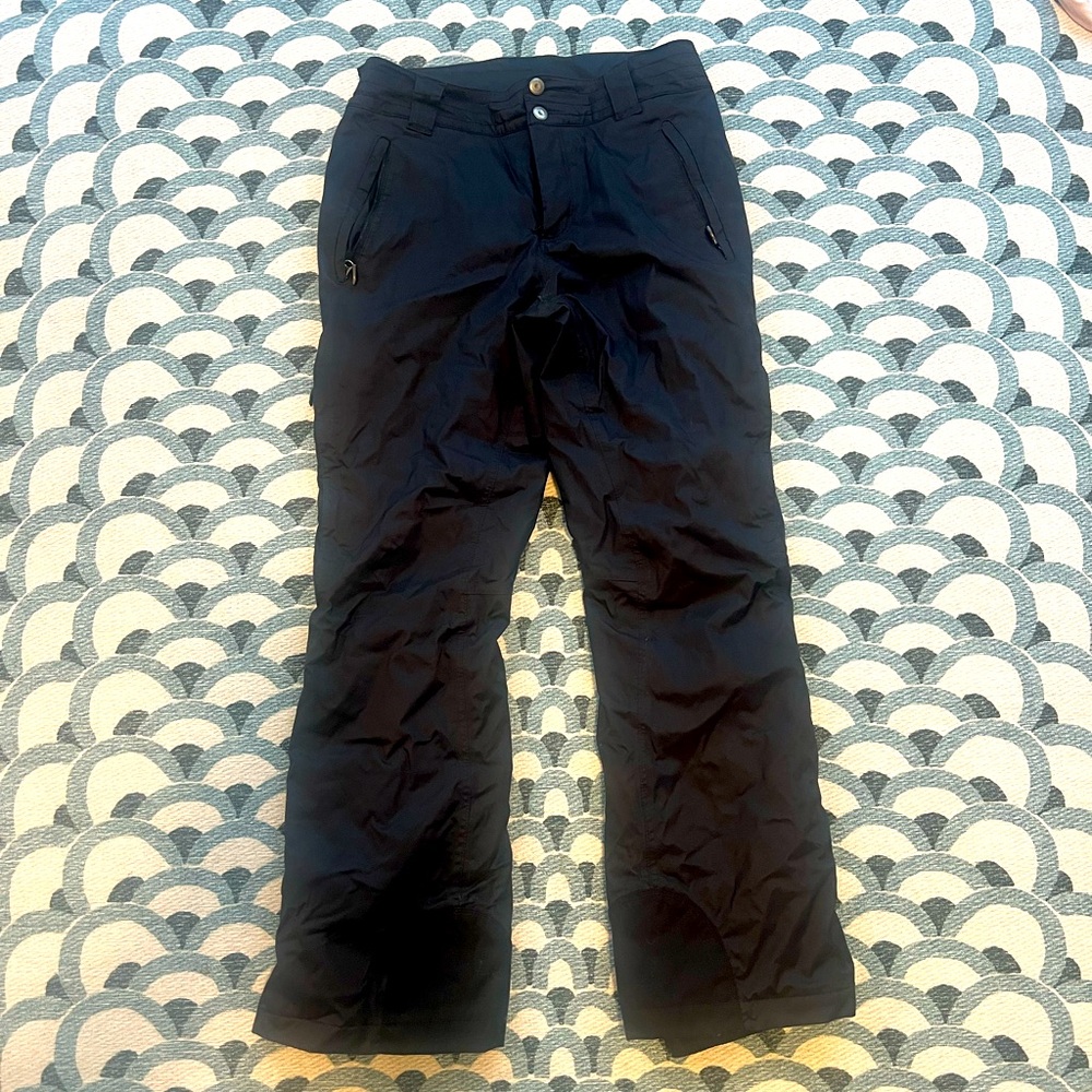 Womens Size Small Black Columbia Snowpants